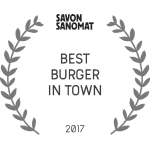 Savon Sanomien Kaupungin paras burgeri 2017 -äänestyksen voittaja