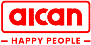 Punainen Aican Oy:n logo