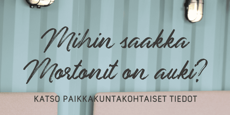 Mihin asti Mortonin kesäkausi jatkuu?