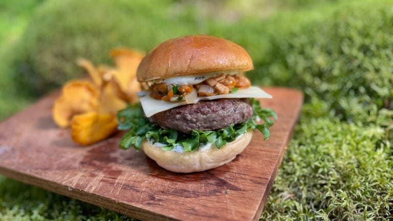 Sienimetsän satoa Mortonin tapaan – Kennett burger